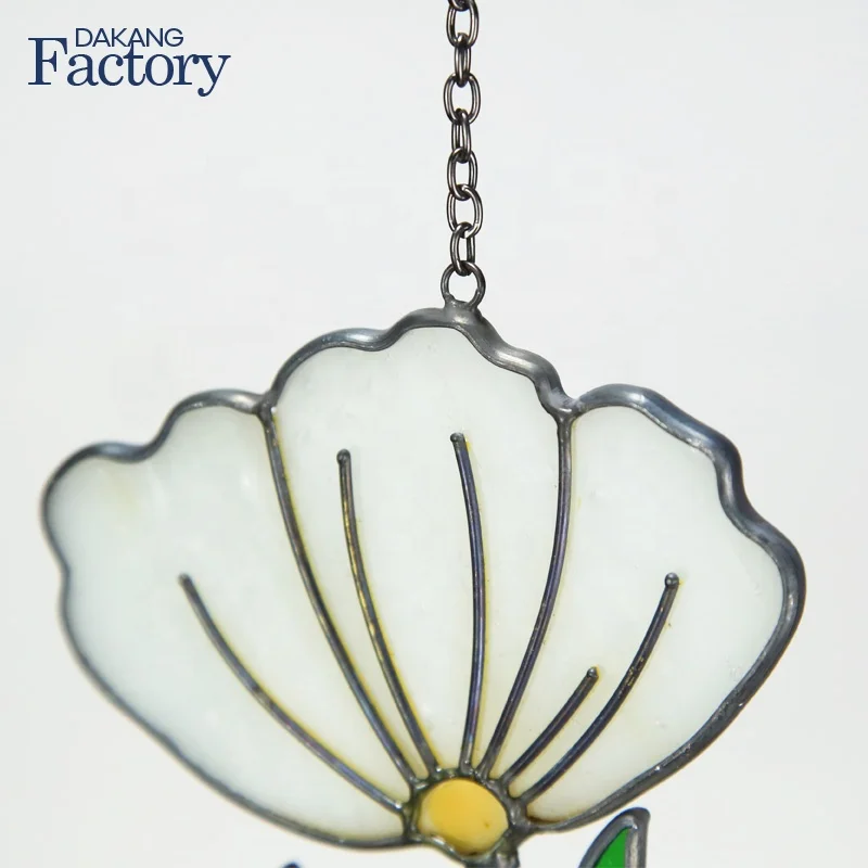 Artificial Flowers Mothers Day Gifts Sained Glass Sun Catcher Christmas Ornaments Luxury Home Decor Accessories