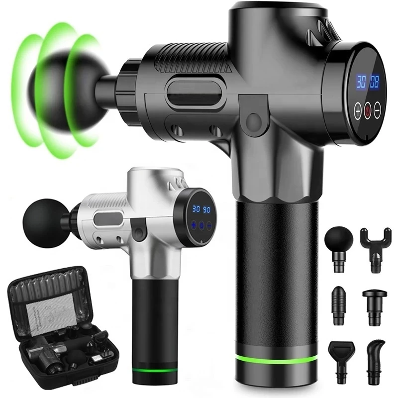 
New arrivals electric muscle therapy stimulator body massager machine muscle tool vibrating massage gun 