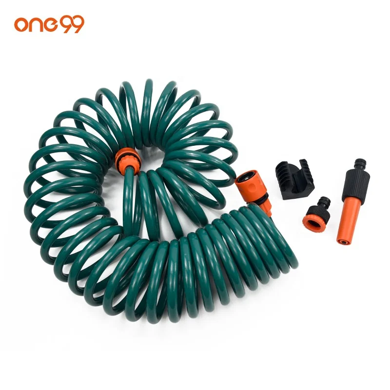 one99 Compressor Air Tool Flexible Recoil Spiral Hose Tube