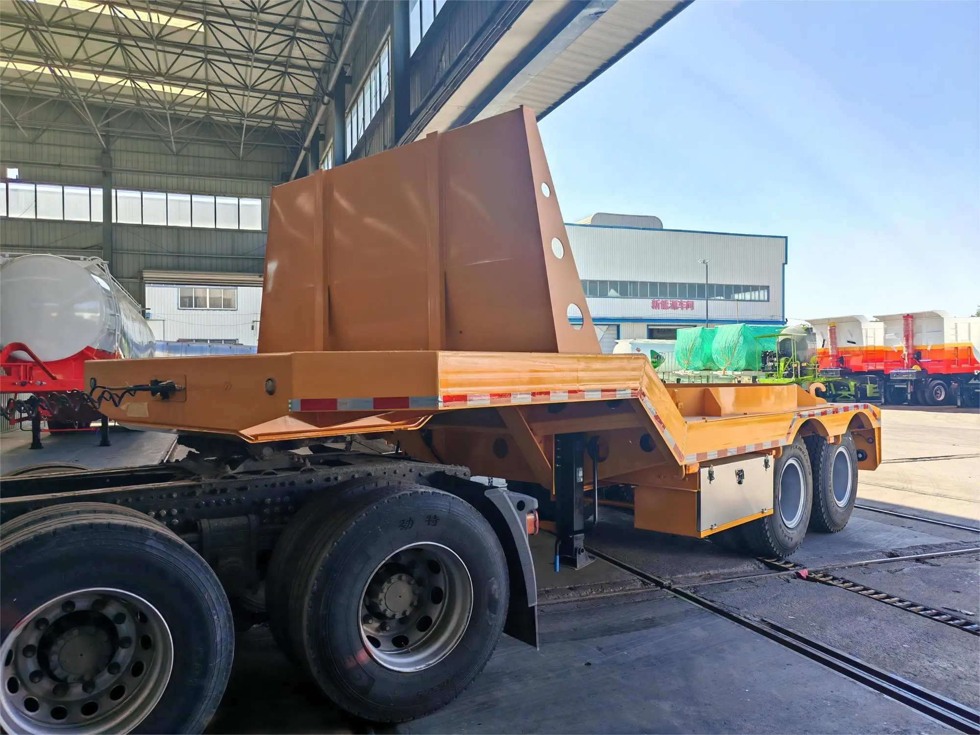 Wabco тормозная система для полуприцепа вытягивания расплавленных стальных грузовых прицепов продукт