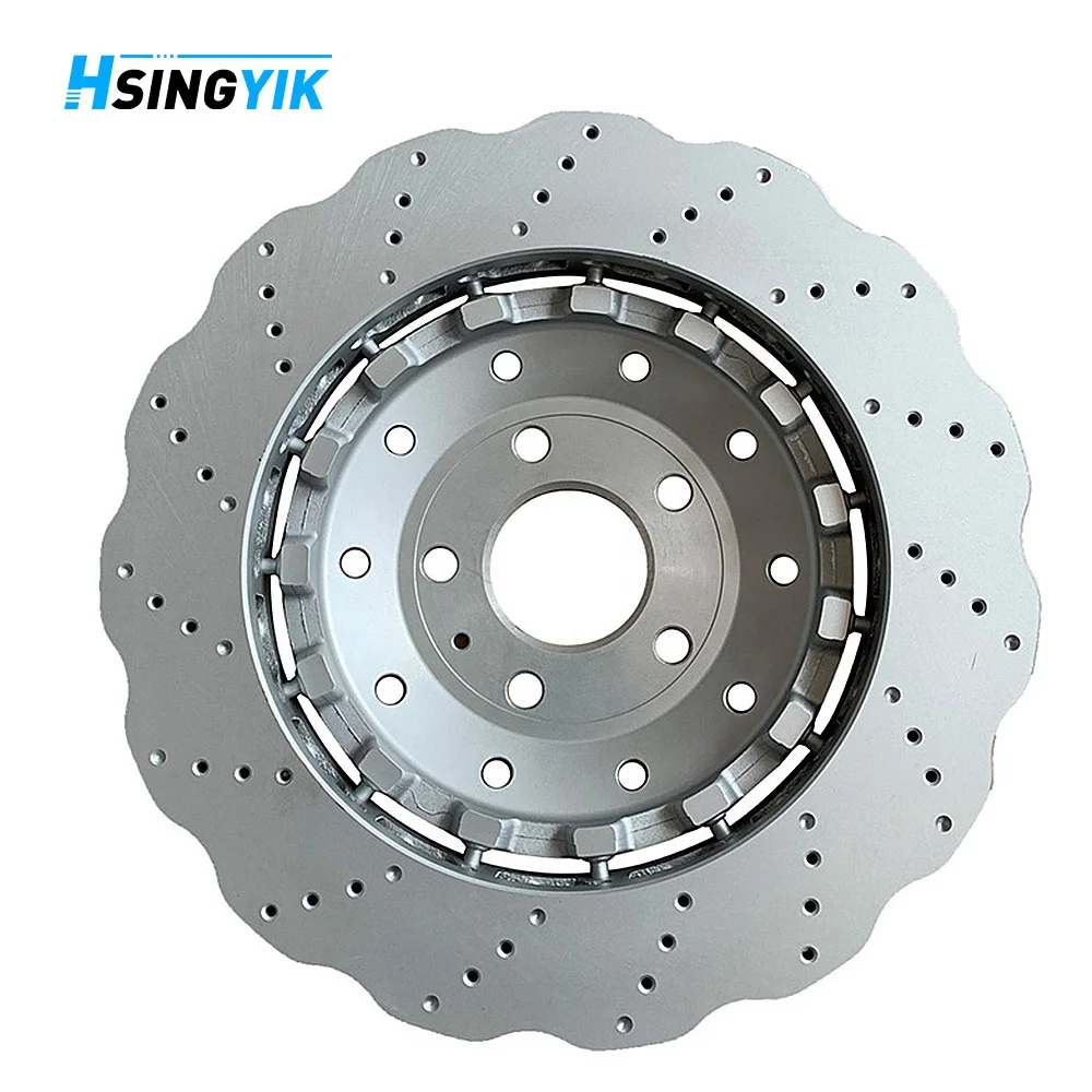 Auto Replacement Front Rear Wheel Brakes Rotors Disc For Audi SQ7 S8 RS6 C6 Q7 C7 S6 A6 C6 RS4 B8 400X38 355X32 370X30