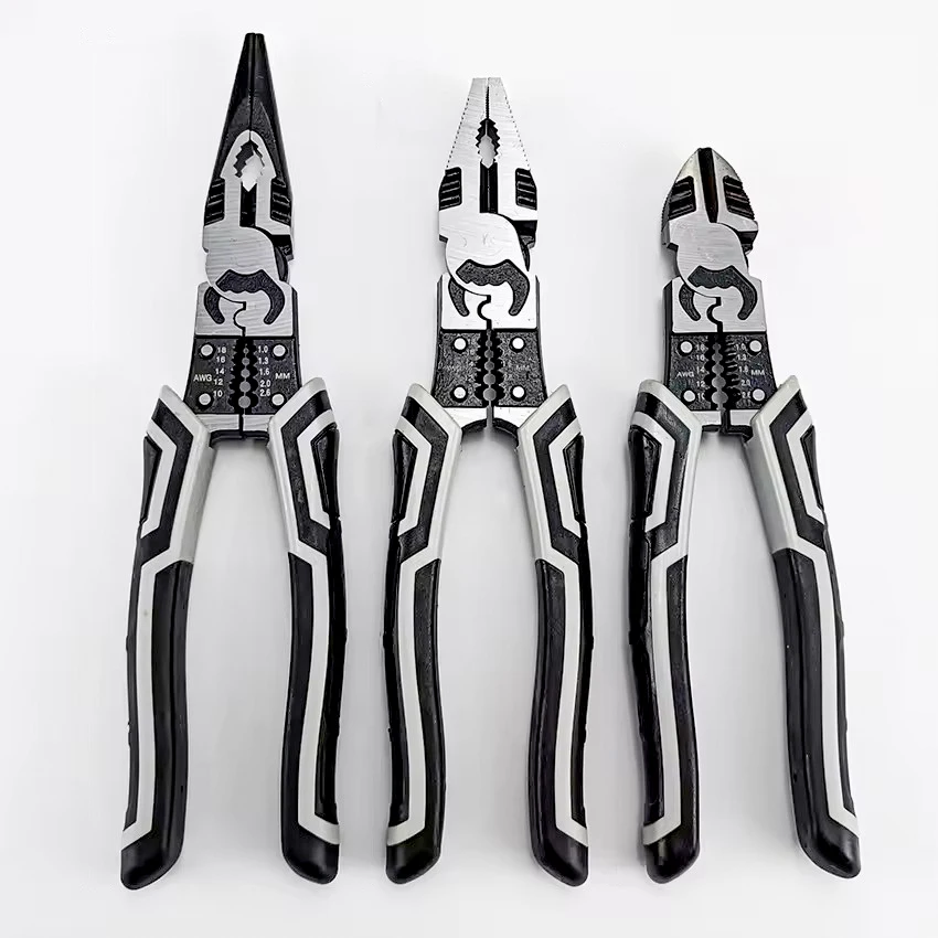 Factory pliers wholesale a set of three pieces of wire cutters a variety of colors of wire cutters
