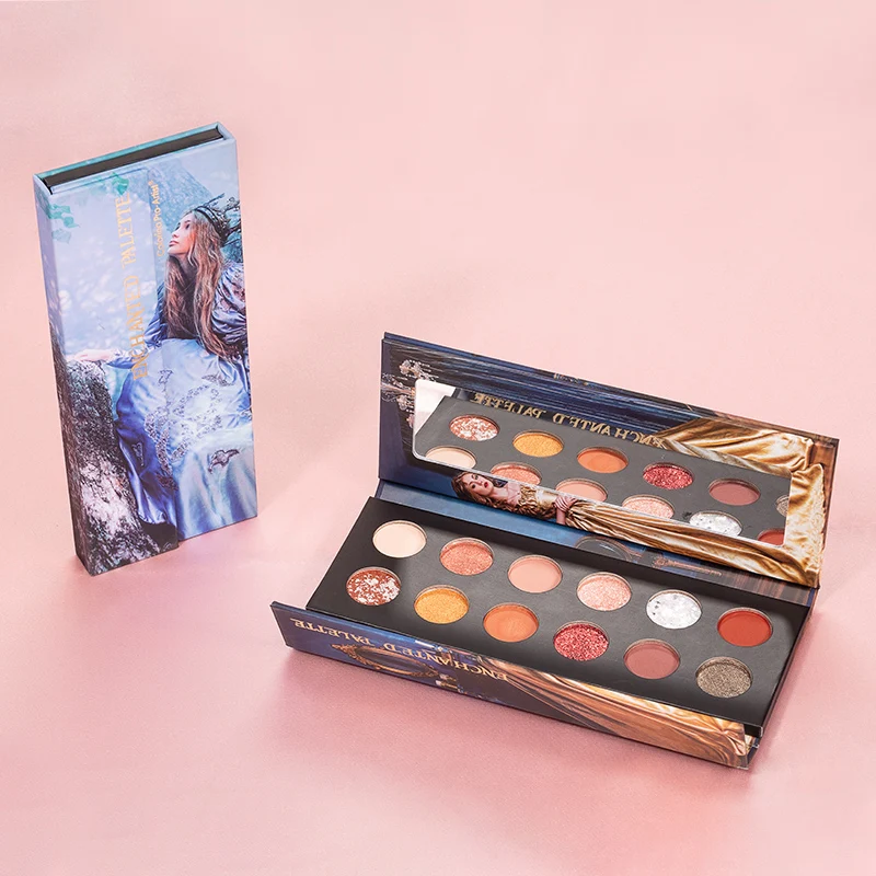 Colorina  Best price Eyeshadow Makeup Palettes enchanted princess Eyeshadow palette Accept Private Logo Customized