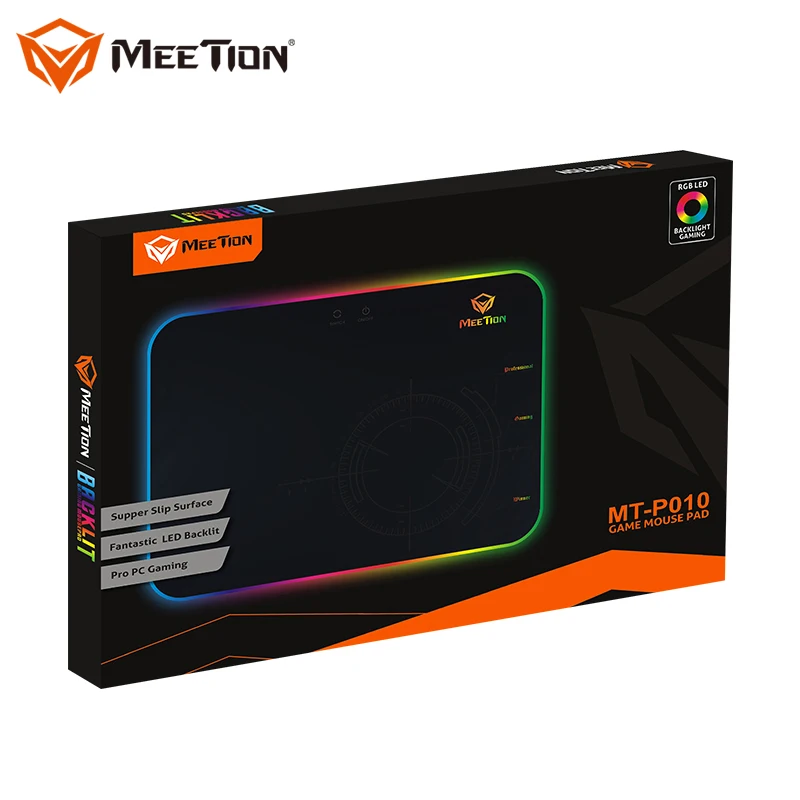 MEETION P010 эко геймерская компьютерная мышь красочный Коврик для игр в