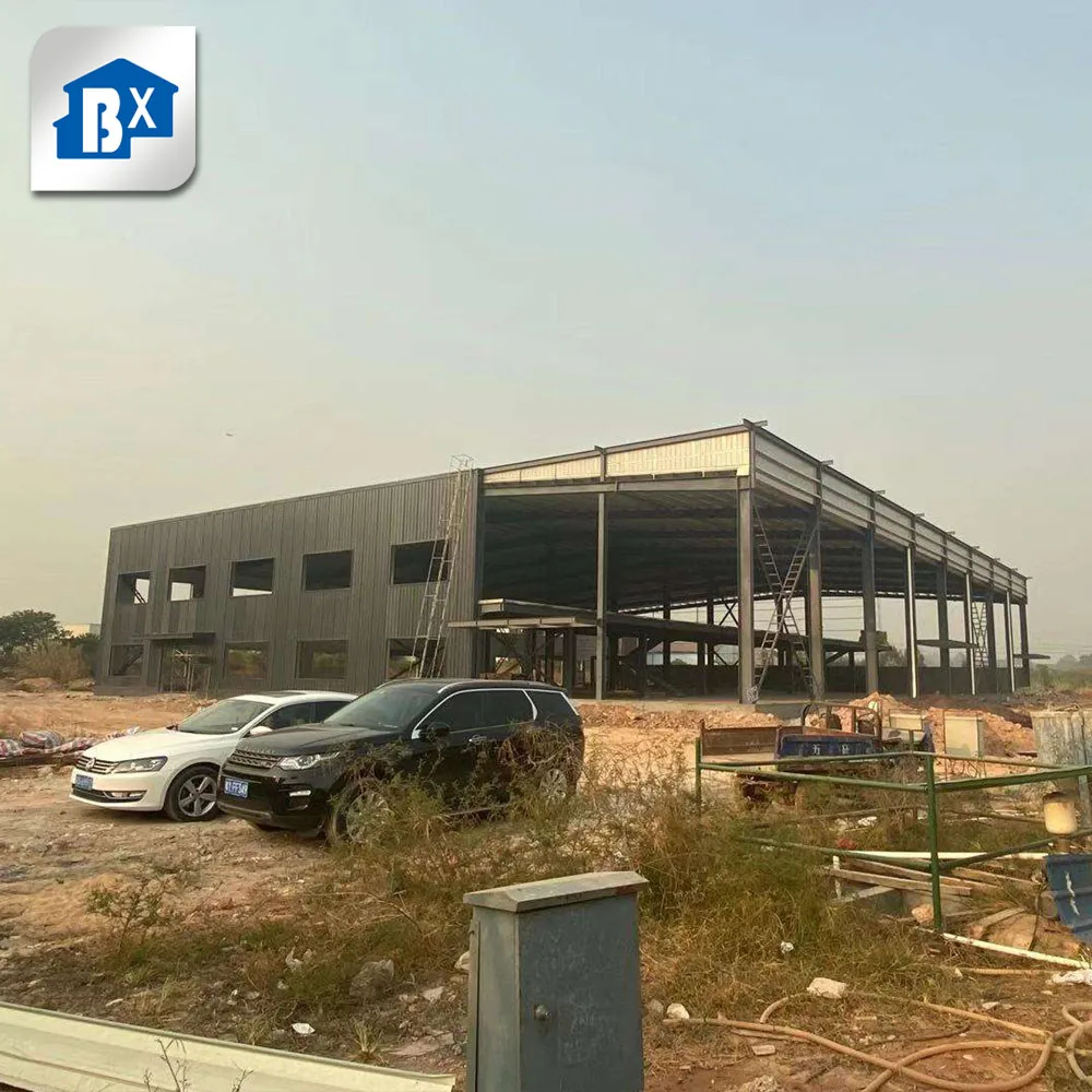 Factory Directly Supply Steel Structure Automobile Sales Shop Car Showroom Steel Structure Building Auto Shop