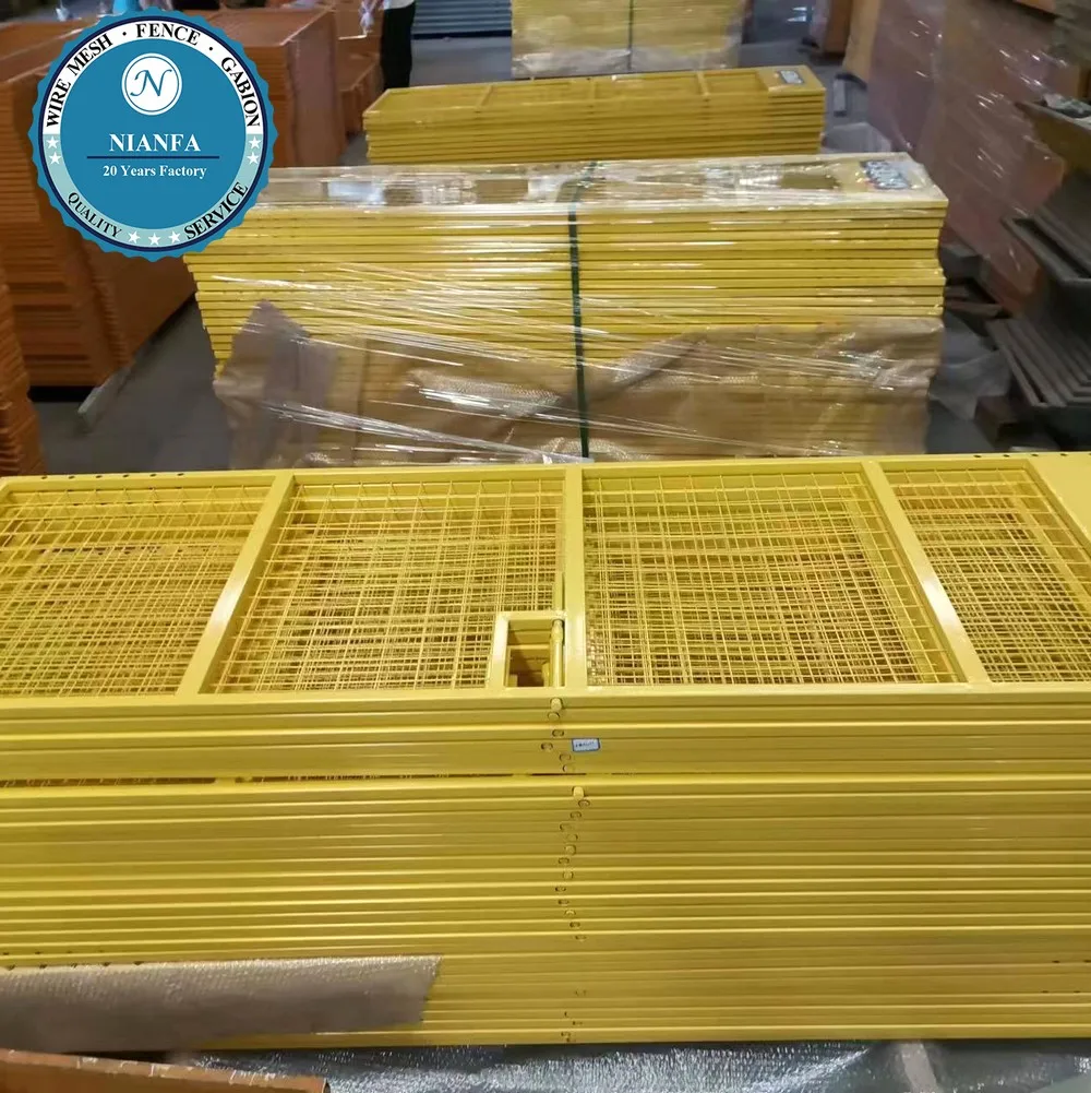 Guangzhou safety protection gates construction elevator  fall protection gates