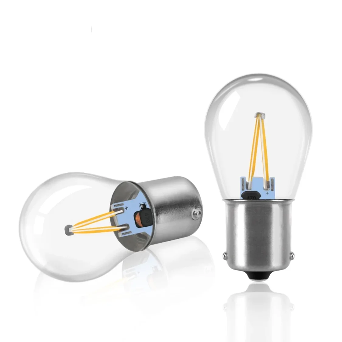 1156 BA15S P21W LED COB нить 1157 BAY15D P21/5W светодиодные лампы автомобильный сигнал поворота Стоп-сигнал задний фонарь Авто 12 В