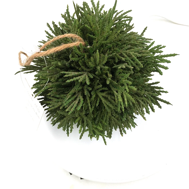 Factory Cedar ball Price Plastic Grass Artificial Tree Plant Ball