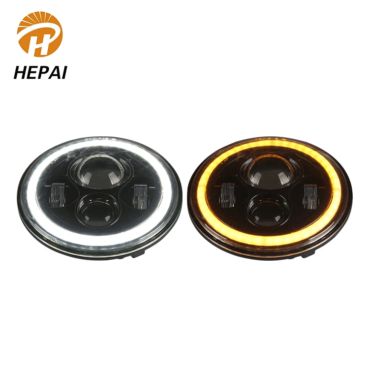 2021 car accessories 40W high low beam 12V offroad 5.75 inch 7 inch round led headlight