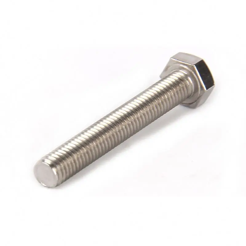 High Tensile Fastener Grade 8.8 Hex Bolt Din931 Din933 Metric Stainless Steel Galvanized Hex Bolt