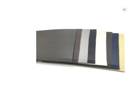 Factory supply feather edged skirting board flexible PVC skirting board adhesive backed cove skirting