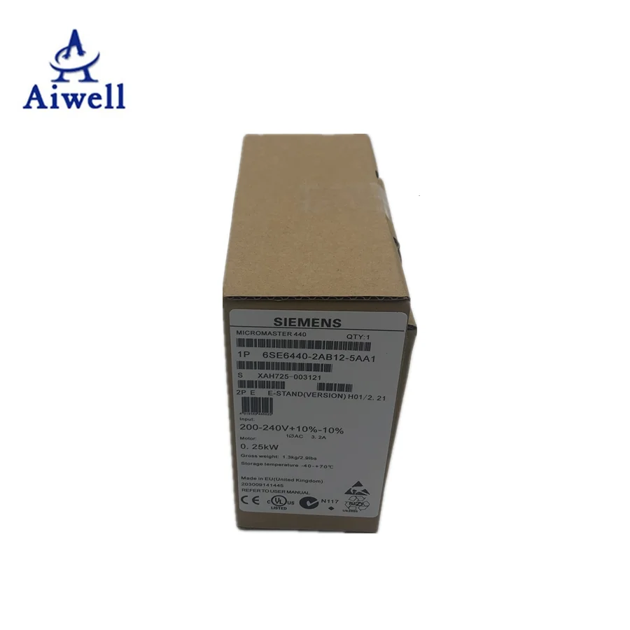 100% оригинальное качество серия Siemens 440 6SE6440-2AB12-5AA1