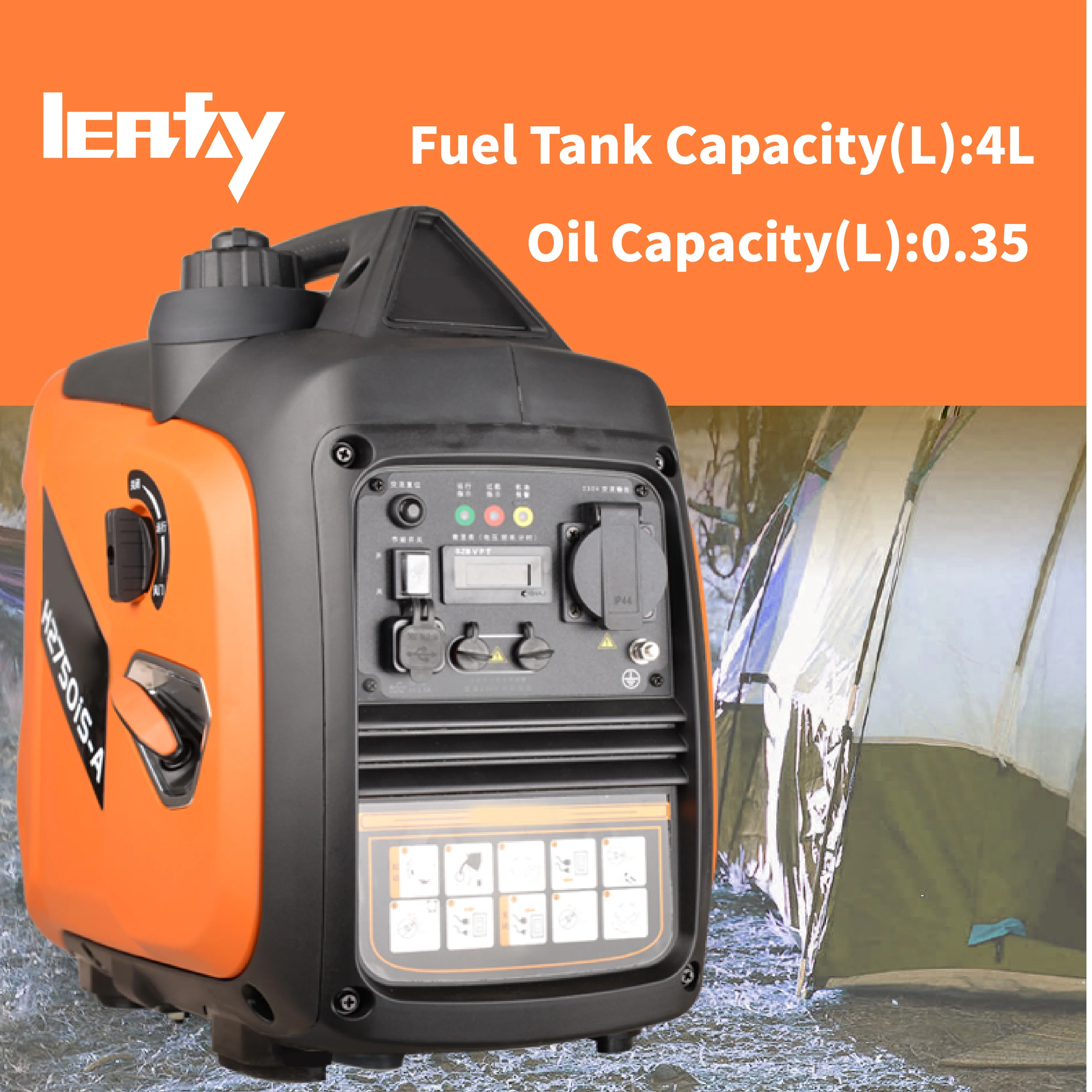 Generators in stock wholesale 2400W, 2800W, 4000W, 5500W, high quality inverter generators portable gas generators