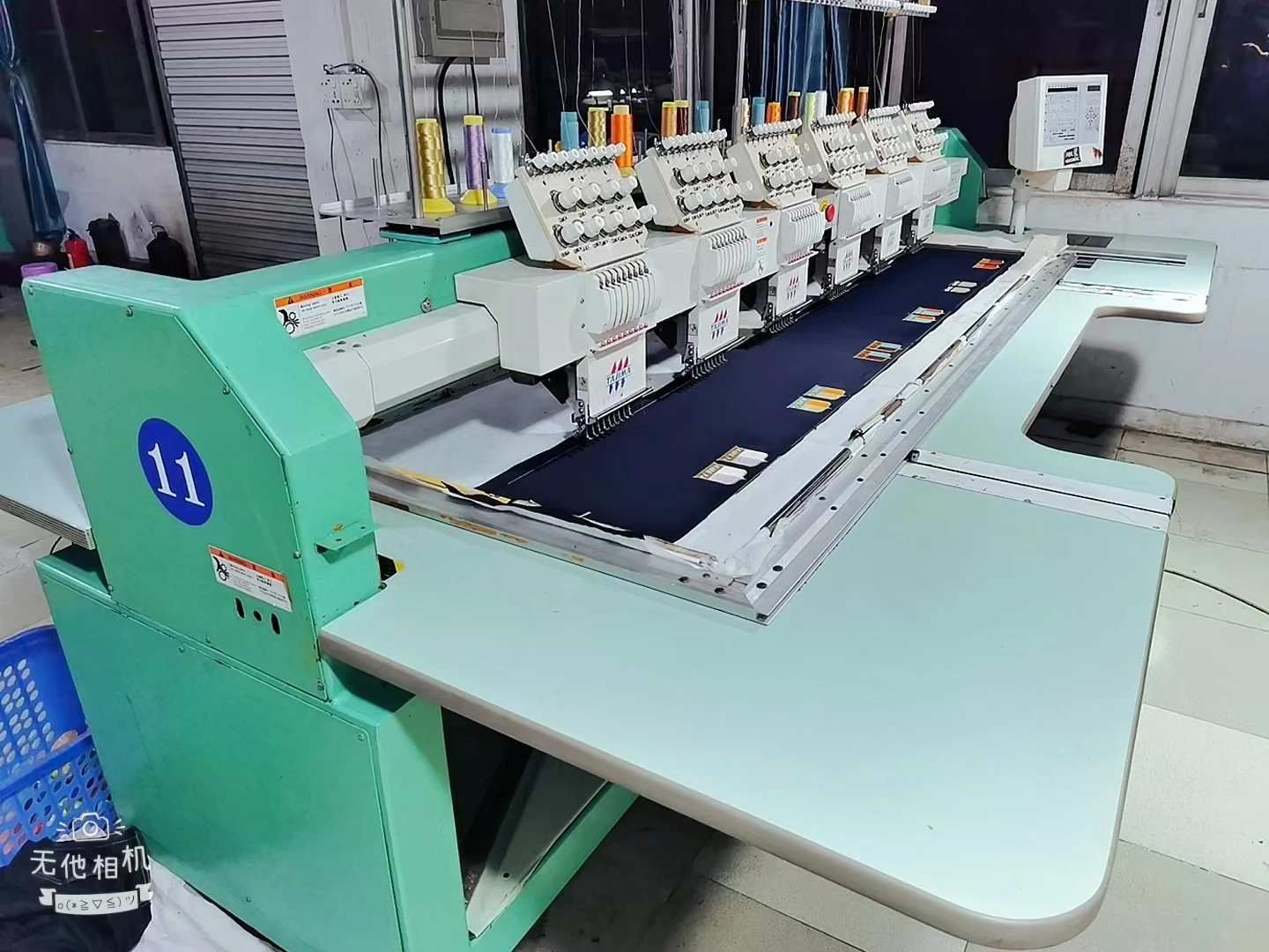 Большая скидка компьютерный плоский 24-головочная вышивальная машина тамбурная Япония оригинальный EM-1010/TC-1501/SWD-готово к отправке