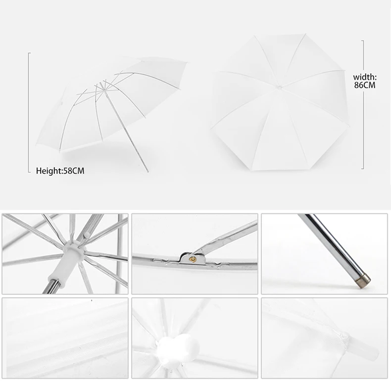 Photography Studio Set 2.6M x 3M Background Stand Green Screen Backdrop Softbox Umbrellas Bulbs Lighting Kit