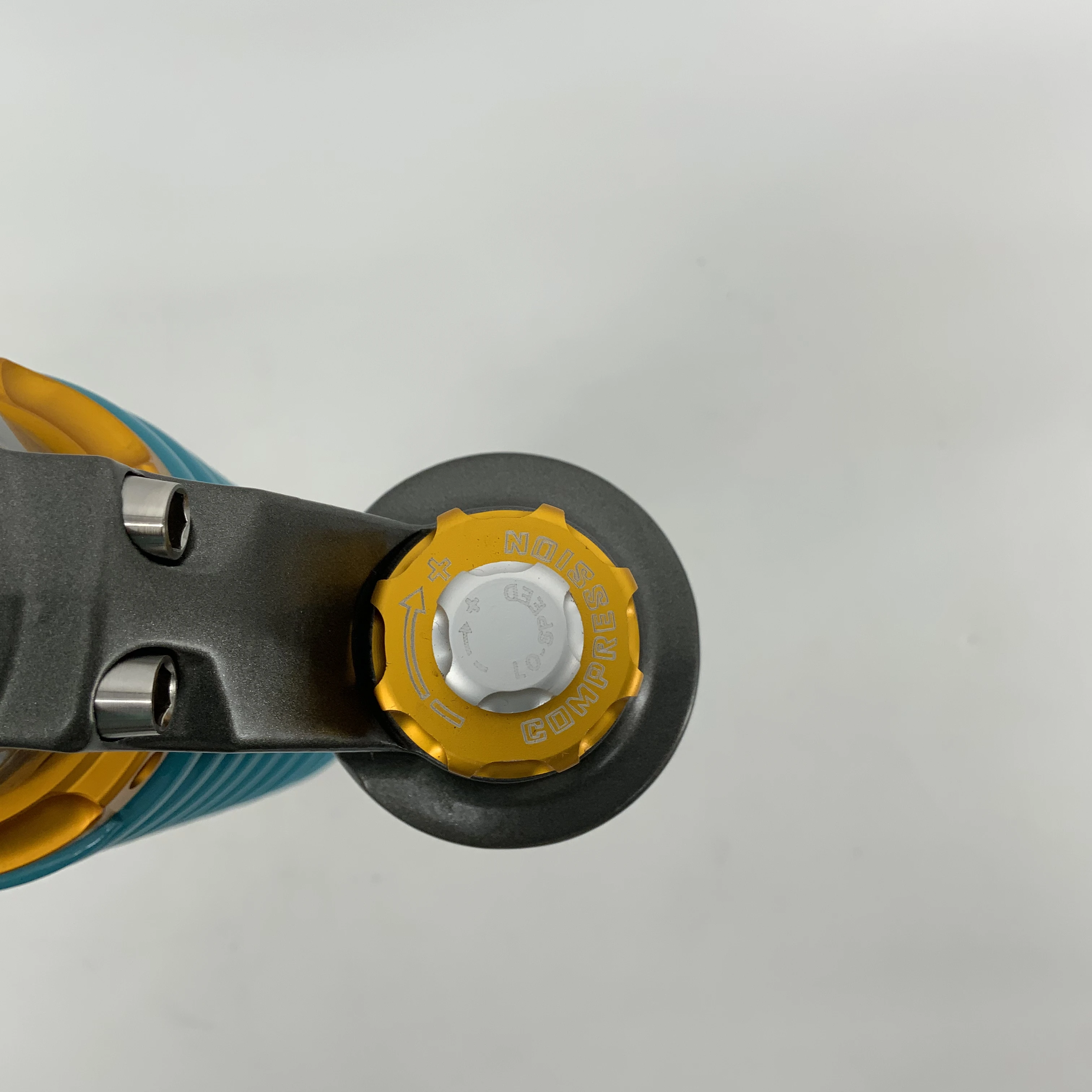 NITRON Vario 325mm Motorcycle Rear Shock Absorber blue and GOLD CORE Motorcycle Suspension Shock Absorber