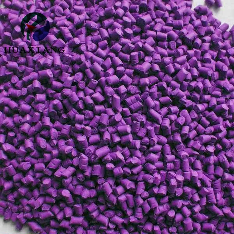 Purple Red Yellow Blue Green Pink Black Pantone Color masterbatch for  PP PE PP PE PET PVC ABS PLA EVA products with low price