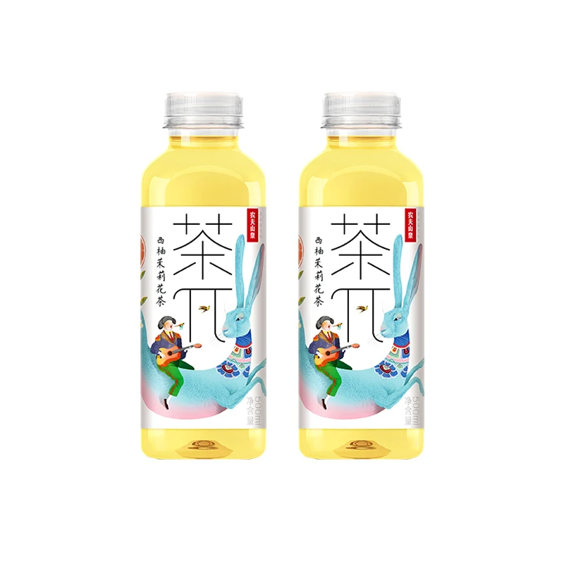 Nongfu Spring Tea  Beverage 500ml Bottled Factory Supply Tea Pie Peach Oolong Tea Fruity Beverage