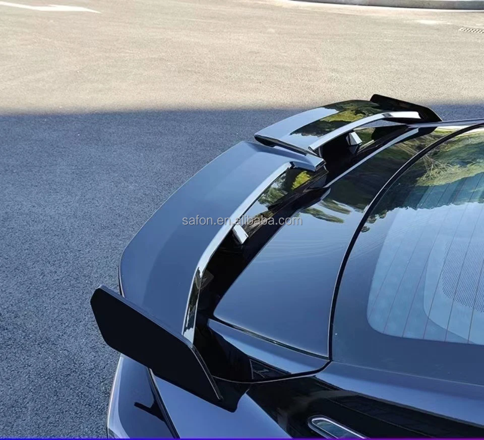 Новинка 2022, другие автомобильные аксессуары, универсальный спойлер из углеродного волокна на крышу, спойлер для багажника из АБС-пластика, спойлер для крыши GT