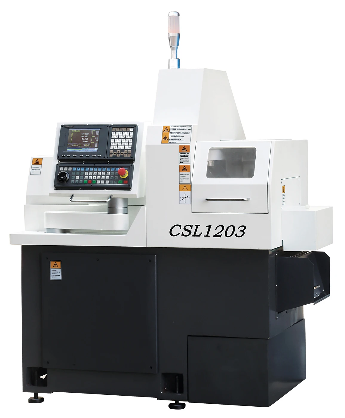 Automatic Swiss Type Vertical Medium Duty CNC Lathe Machine Multifunctional Vise Gear Bearing Pump Fanuc Control System Single