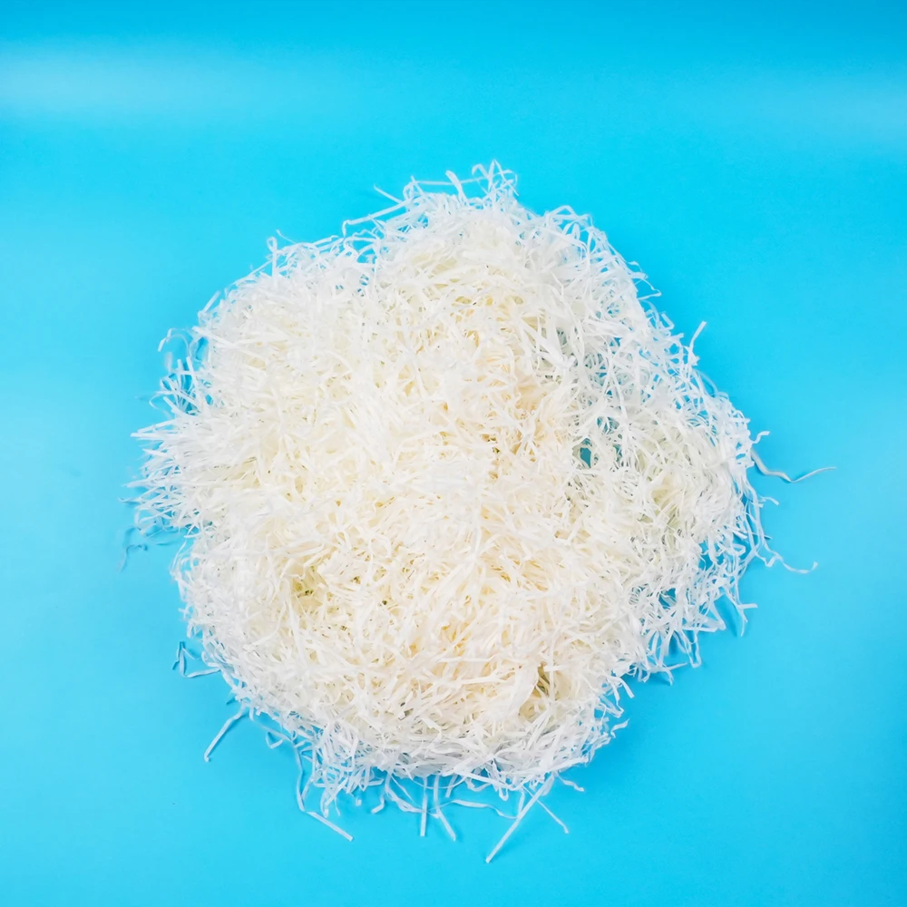 Recycle Pink Cutting Crinkle Paper Shredded Filler Paper for Gift Box Basket Filler Filling shredded paper for gift box