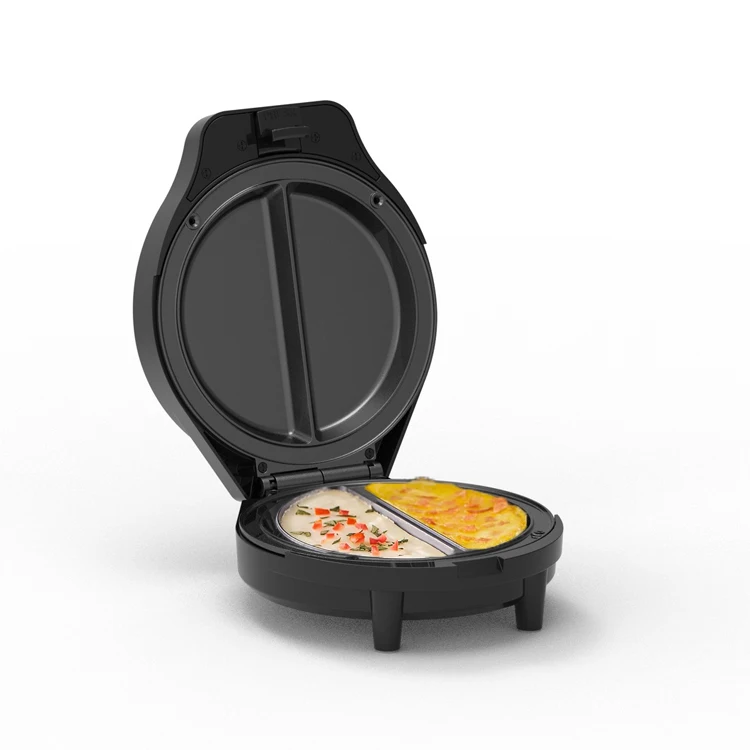 18 cm Electric Non-stick Omelet Maker Snack Pocket Maker Dessert Maker