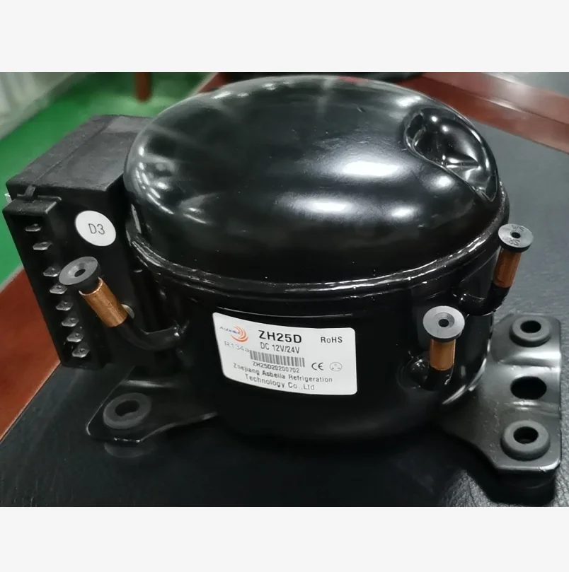 DC12V-24V truck fridge  R134a compressor ZH25D