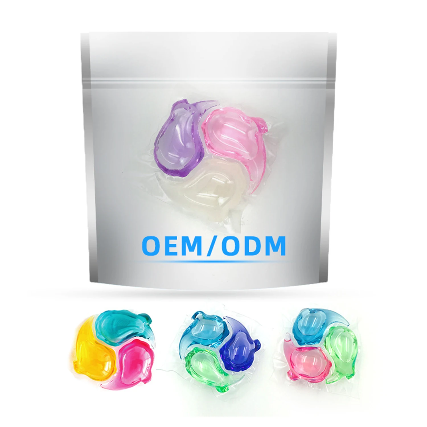 OEM 3in1 основательных стирок одежды Вода одежда моющее средство стручки жидкое мыло для стирки в капсулах розовый Bleach капли гарантирующая длительную аромат
