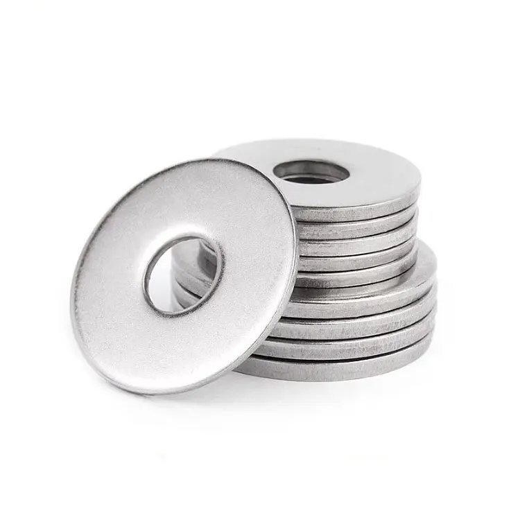 Galvanized Plated Carbon Steel Heavy Duty Washer  Din7349 Different Dimension Washer Custom Copper Carbon Zinc Flat Round Washer