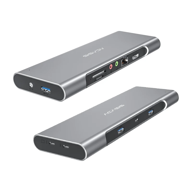 USB C Laptop Docking Station Thunderbolt 4 Dock/Hub, Displaylink 8K resolution, 40Gbps, TF/SD thunderbolt 3 Docking station