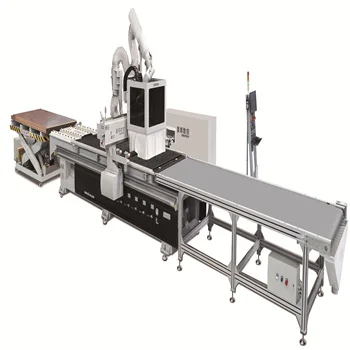 Excitech Professional fully automatic furniture cabinet making machine