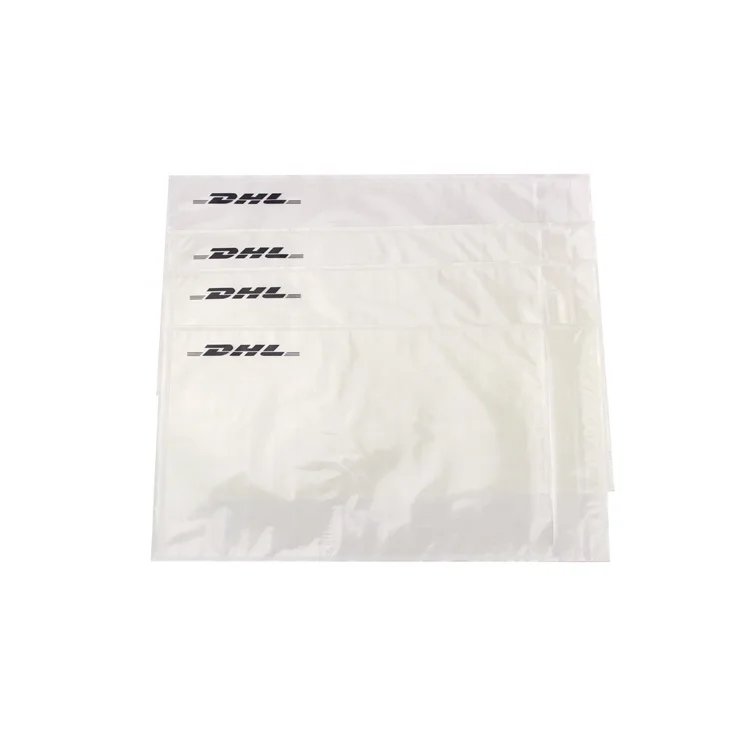 
DHL packing list envelopes with shipping label pouch 