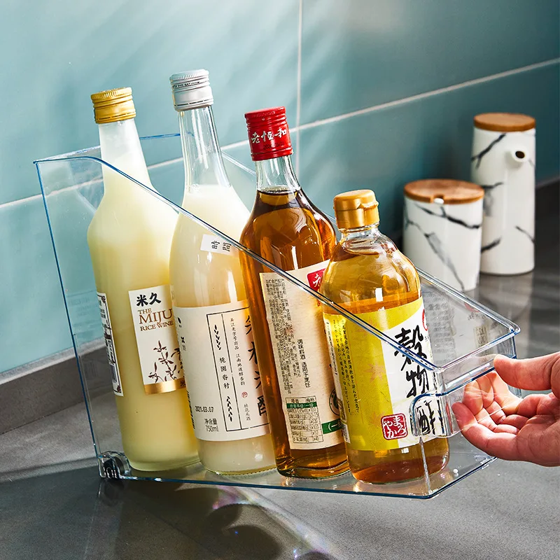 Пластиковые контейнеры для хранения, квадратный органайзер для хранения пищевых продуктов, коробки для холодильника, холодильника, шкафа