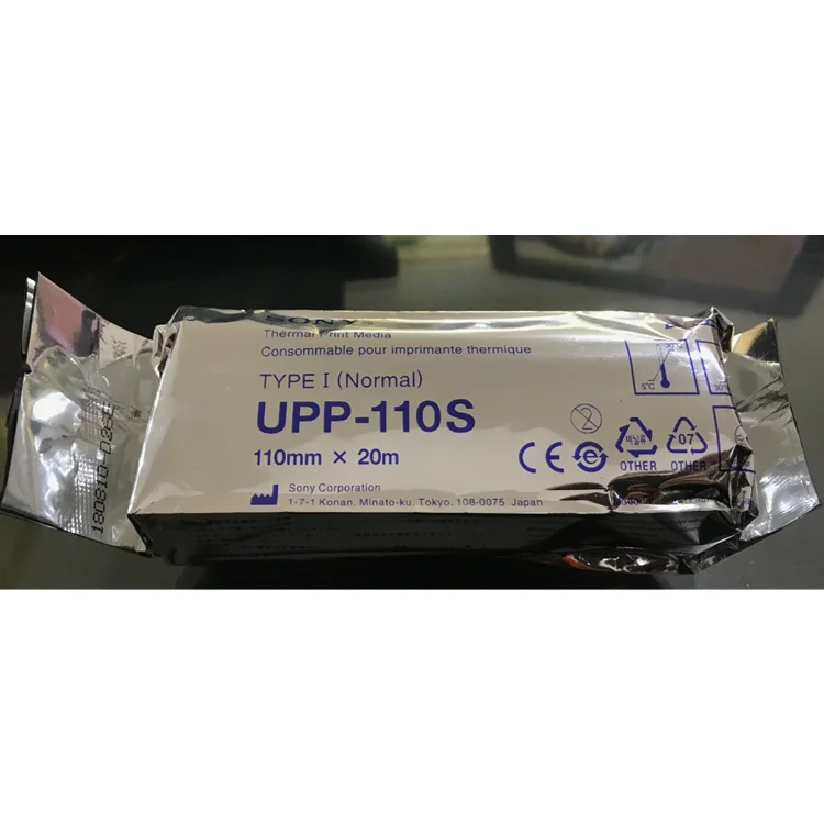 Medical Examination UPP 110S and UPP 110HG Ultrasound Thermal Paper Roll for Printer