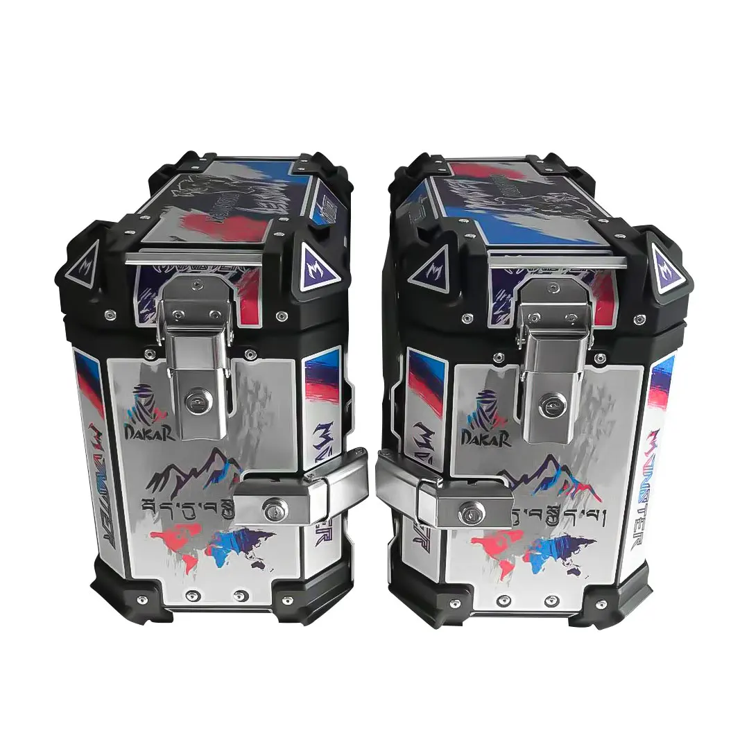 38L High Quality Accessories motorcycle Waterproof Motorcycle side luggage box motorcycle accessories