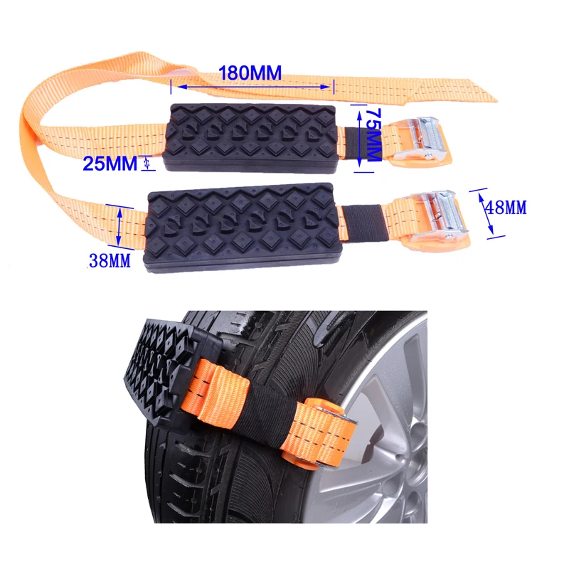 New Design Truck Tire Snow Chain for SUV Sedan Auto Car Wheels in Winter Safe Driving