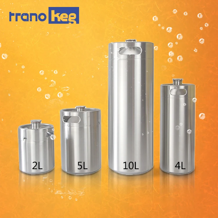2l 5l 3.6l 4l 10l Customized Beer Barrel barril chopp Home Brewed Beer Barrel With Screw Lid