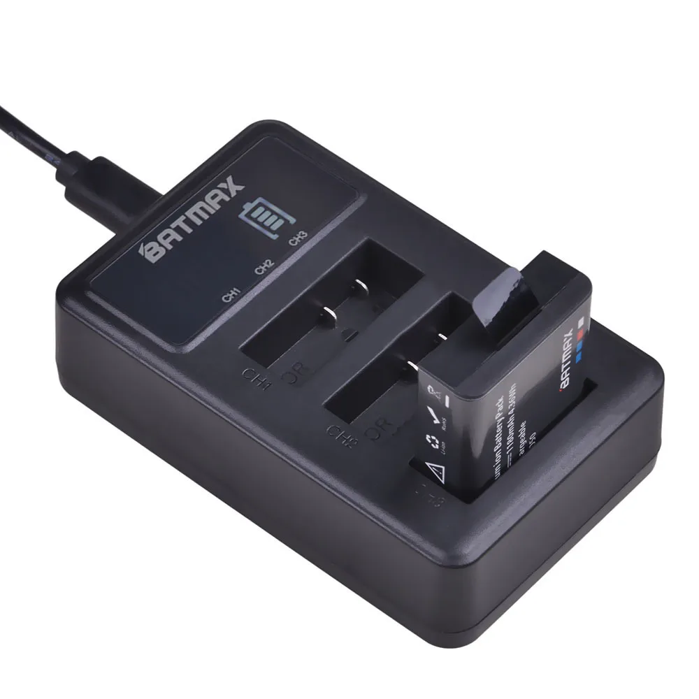 
PG1050 LED USB Charger For Sports Action Camera SJCAM SJ4000,EKEN H9 H9R H3 H3R H8PRO H8R H8 M10 4K GIT-LB101 GIT PG900 