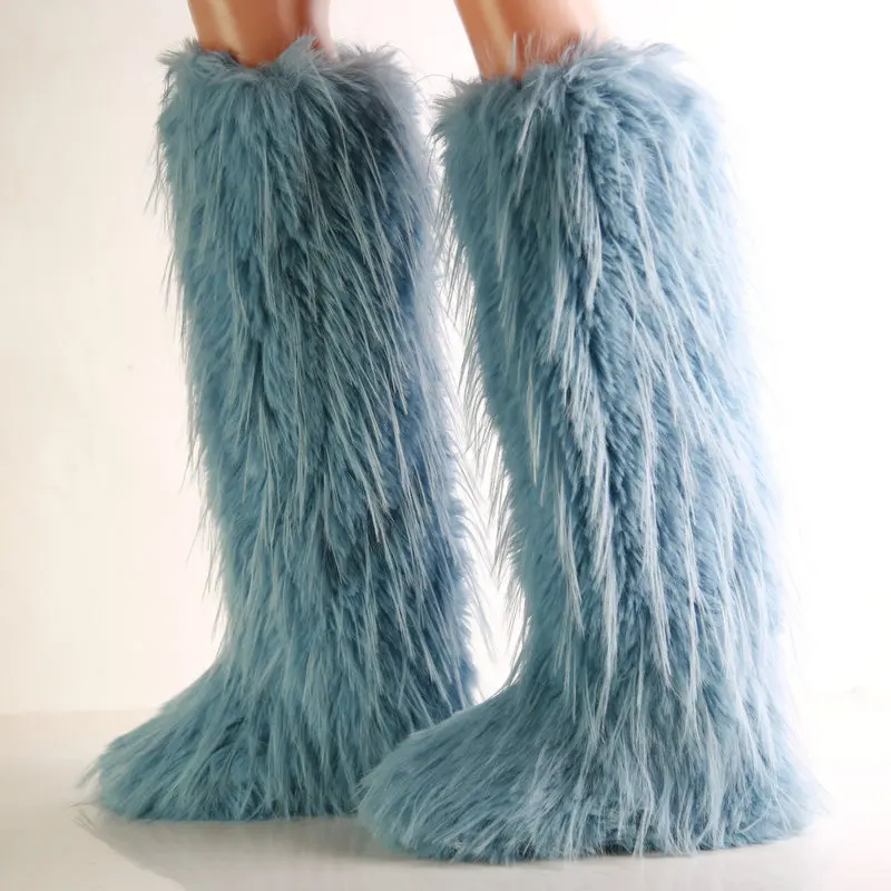 wholesale  botas mujer 2023 womens winter snow boots fur lined warm ankle boot