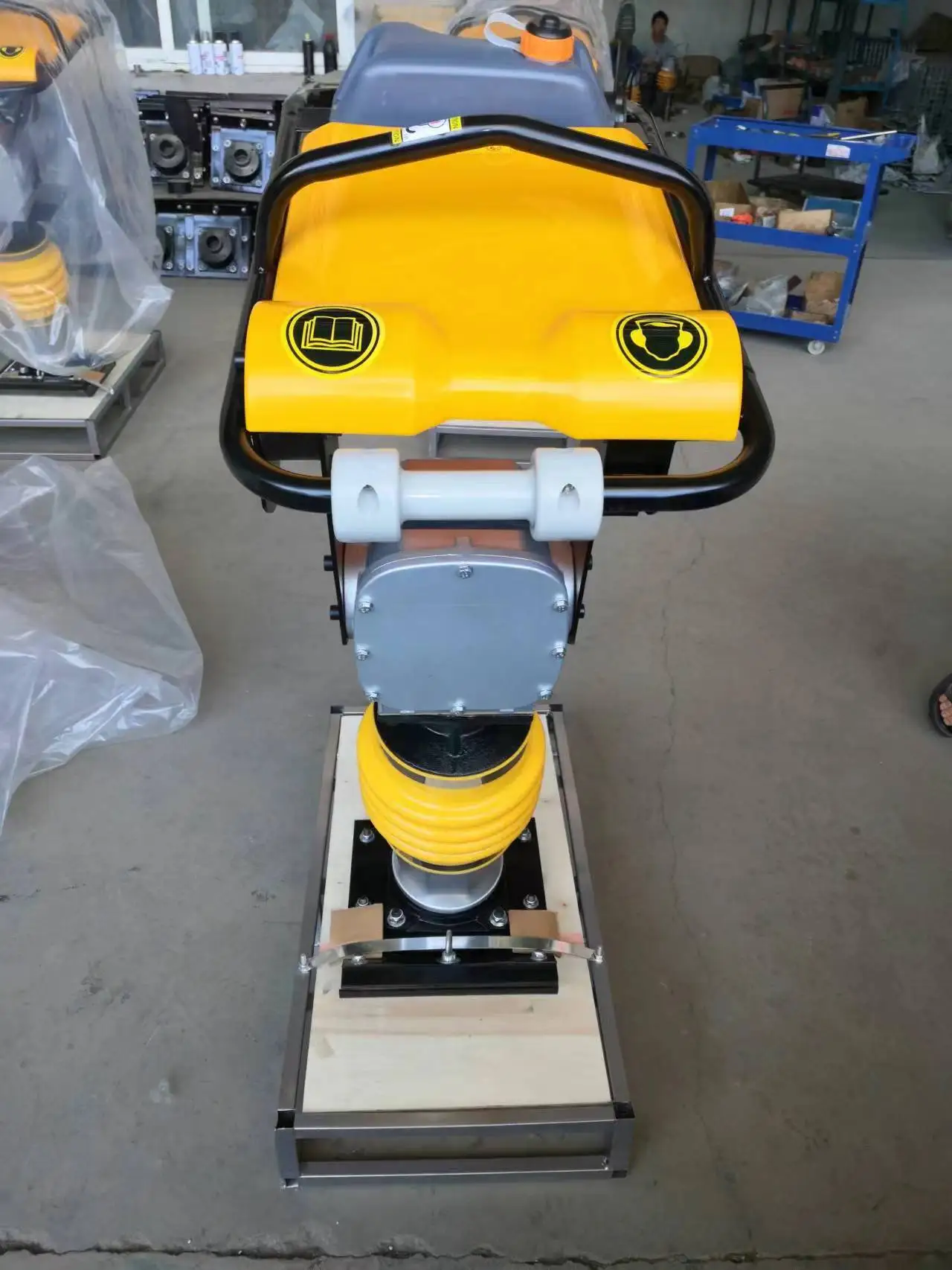 Best Design Cheap Price 2 Stroke Electric Ground Compactor Tamping Rammer 5.5HP Gasoline Soil Vibratory Impact Tamping Rammer