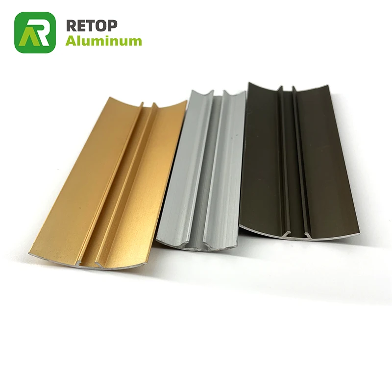 Aluminium Flooring Trim For Carpet Strips And Floor Accessories For Edge Trim