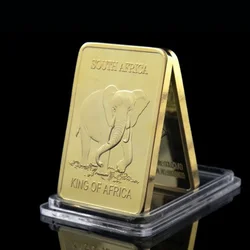 FS-Craft For Collection 24k 999 Pure Gold Plated Bars South Africa Gold Bar