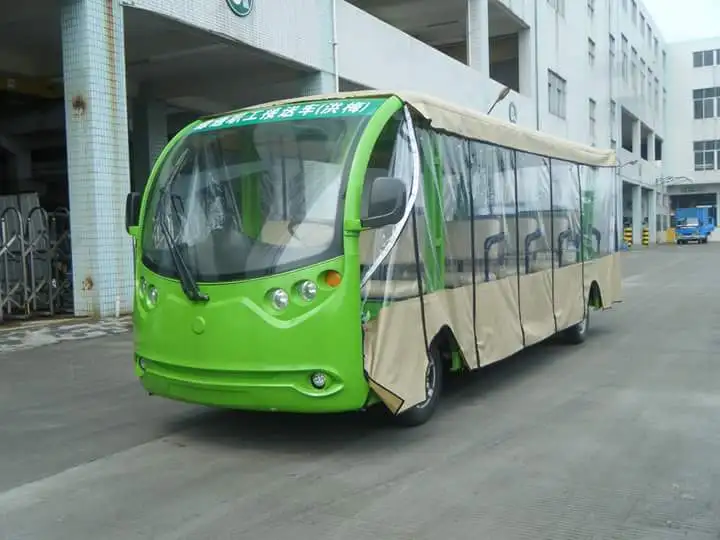14 seater electric bus sightseeing bus for park or street trourist