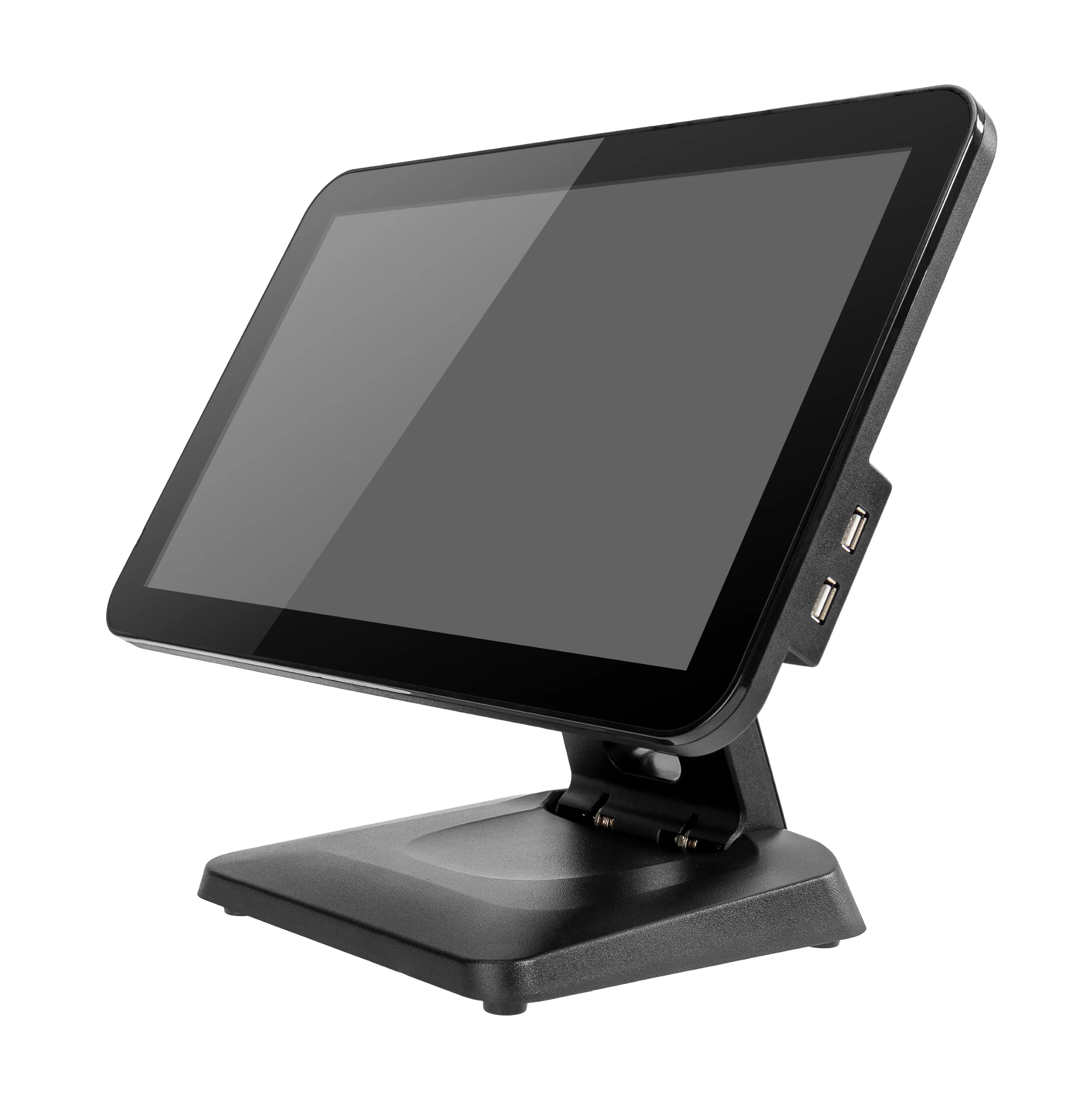 New Arrival 15 Inch 10-Point Touch Capacitive POS Machine Aluminum Alloy Cash Register EPOS with SDK for Fast Food