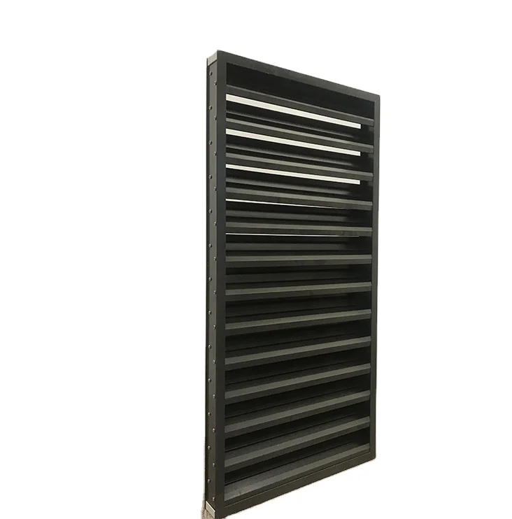 Elegant aluminium fixed  louver windows for factory price and design