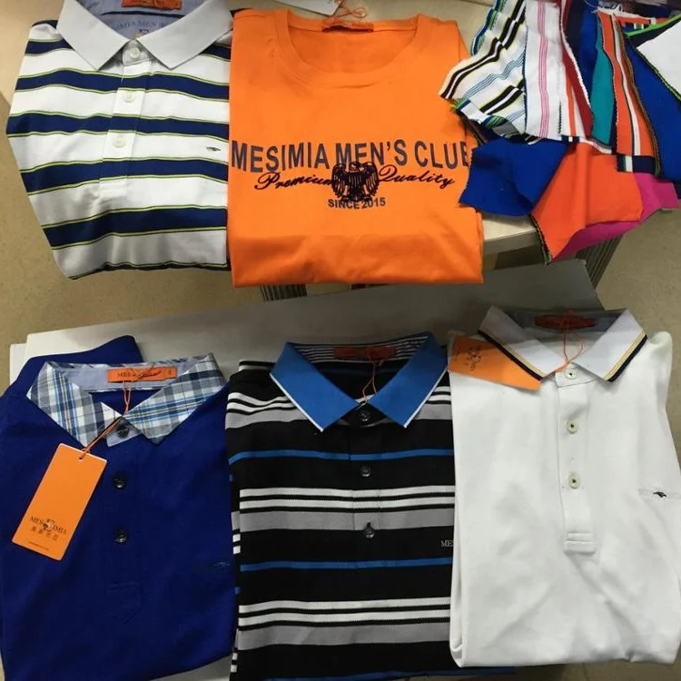 Итальянские дизайнерские услуги для мужских модных рубашек поло ODM