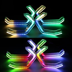 Iconic RGBW Chasing Controller Car lights LED Angel Eyes for BMW E90 E60 F30 F32 F80 F82 M5 M3 M4