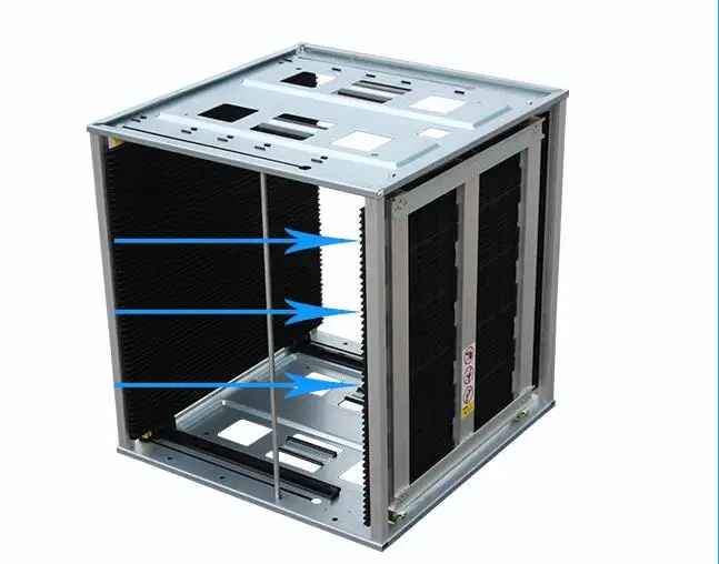 YP-F05 535*530*570mm SMT Magazine Rack/PCB ESD SMT Magazine Rack/Antistatic Metal Rack