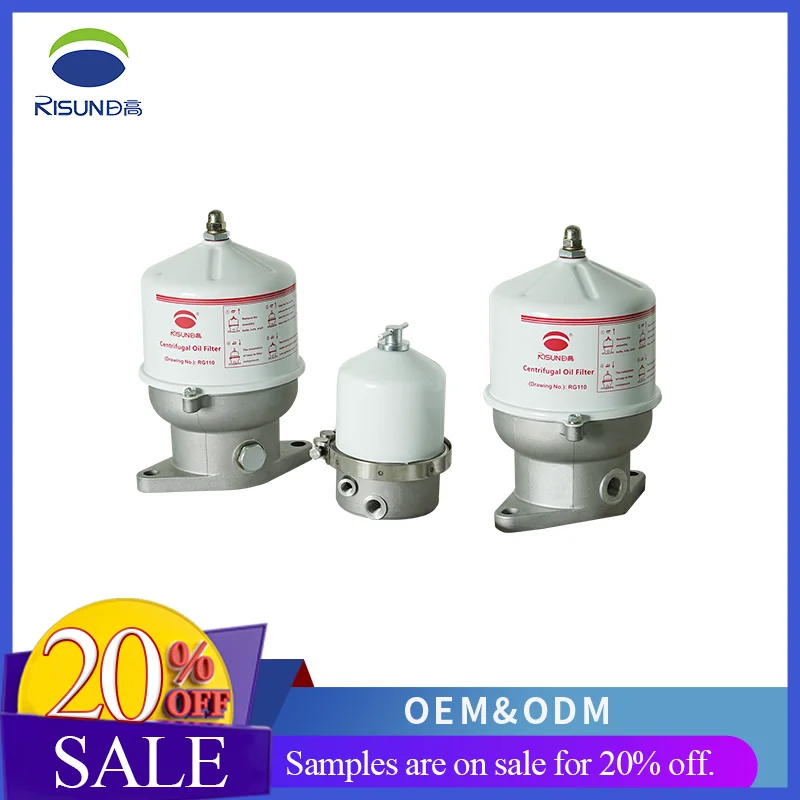 Factory Price Lubricating Filtration System Centrifuge Bypass Filter Centrifugal Bypass Oil Lube Filter RG110