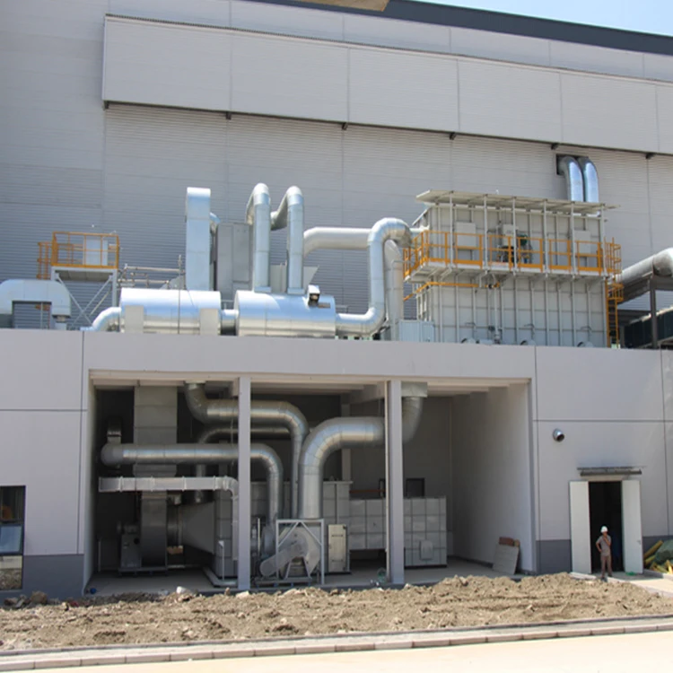 RTO waste gas treatment equipment for removing high concentration exhaust gas